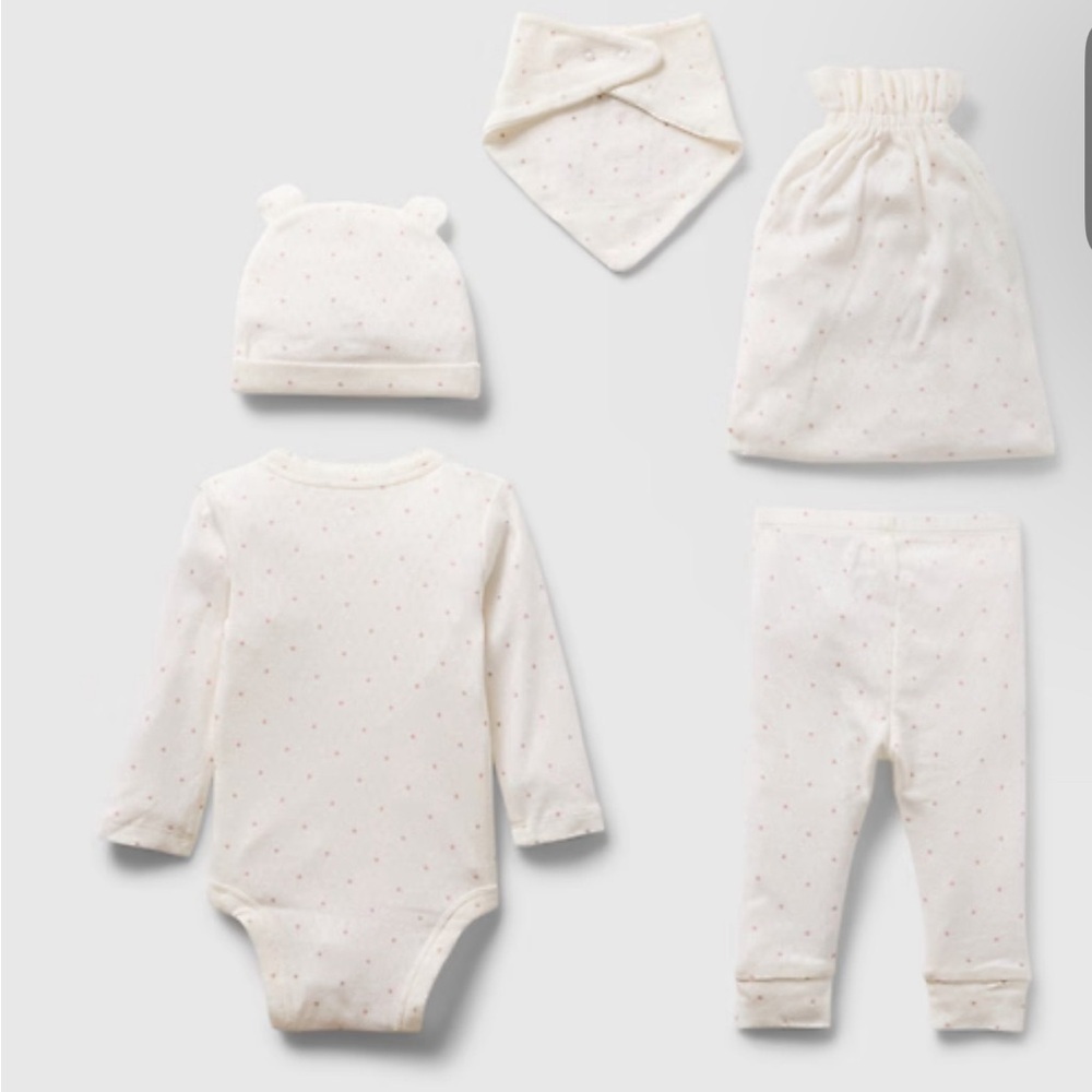 GAP Cream Kids Matching Set - Picture 3 of 7
